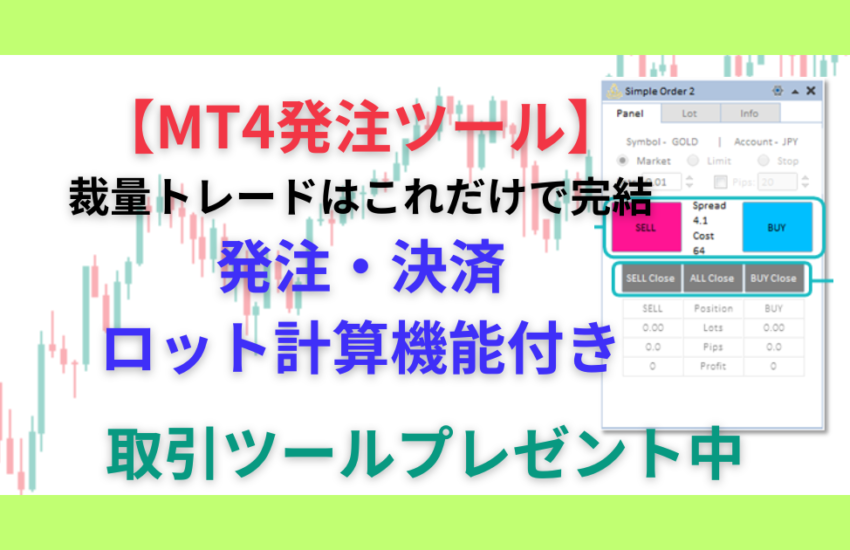MT4 発注ツール